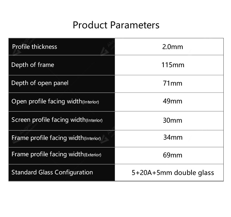 casement window with screen