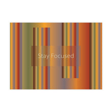 Load image into Gallery viewer, Unfolded Greeting Cards Horizontal (10, 30, and 50pcs) Stay Focused - Design No.1700
