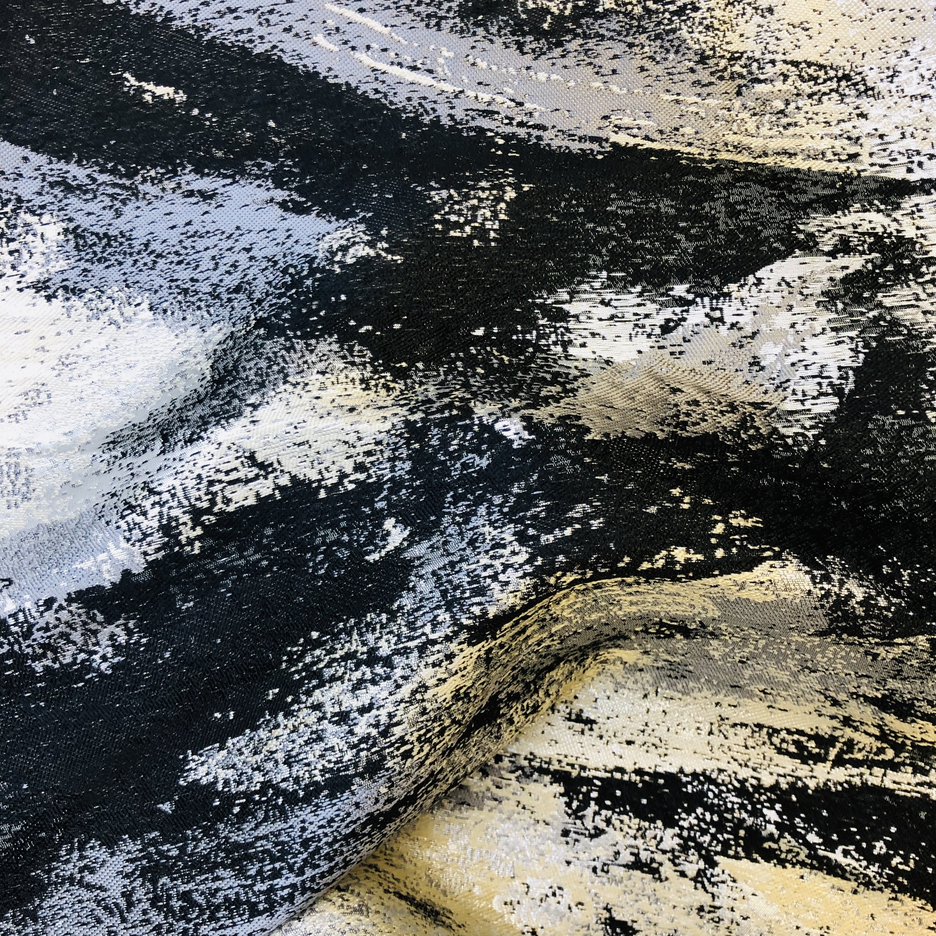 Expressionism Black Couture Table Linen