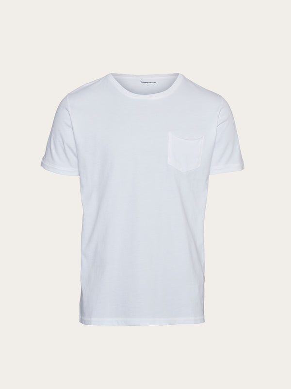 Buy Regular fit Basic tee - Bright White - from KnowledgeCotton Apparel®