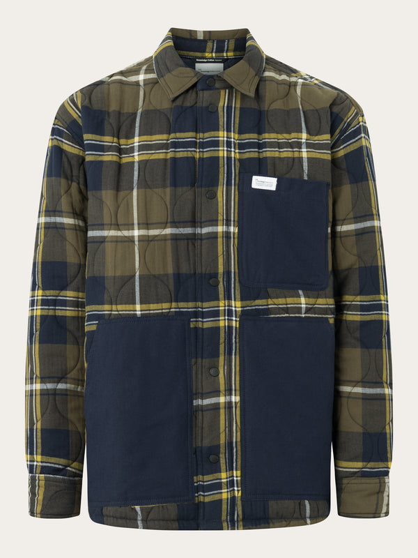 The Quartermaster TQM Plaid Overshirt - The Italian Heritage