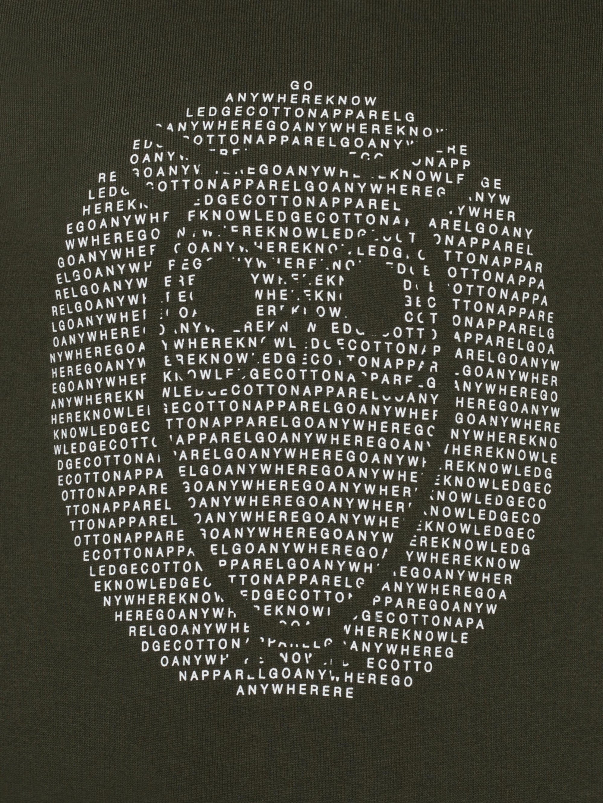 Sweat with big owl print - Forrest Night