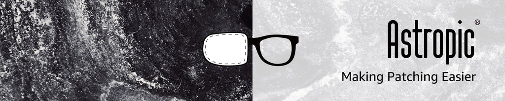 eye patch for glasses, astropic eye patch