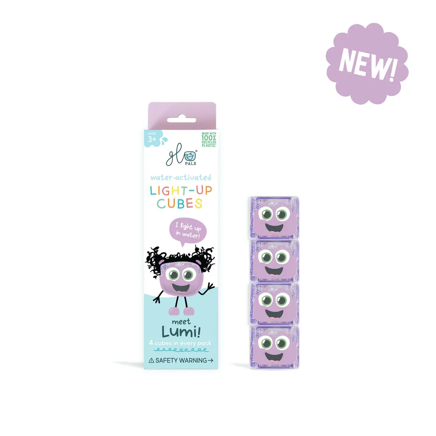 Lumi- Glo pals Light Up Cubes