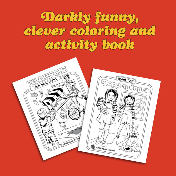 Let's Summon Demons A Creepy Coloring and Activity Book by Steven Rhod