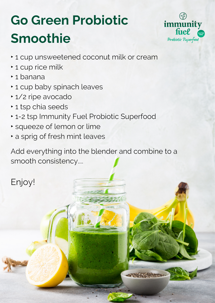 go green Probiotic smoothie