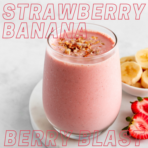 Strawberry Banana Blast Smoothie