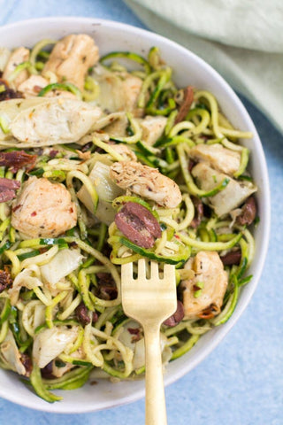 Greek Chicken Zoodles