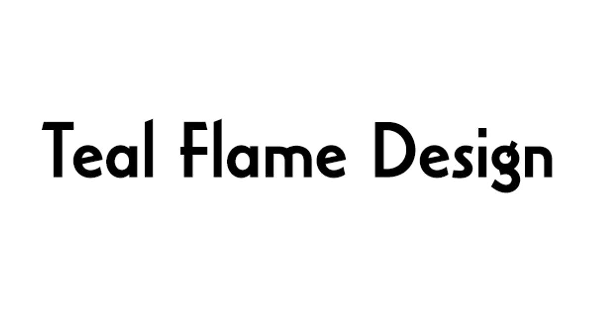 Teal Flame Design