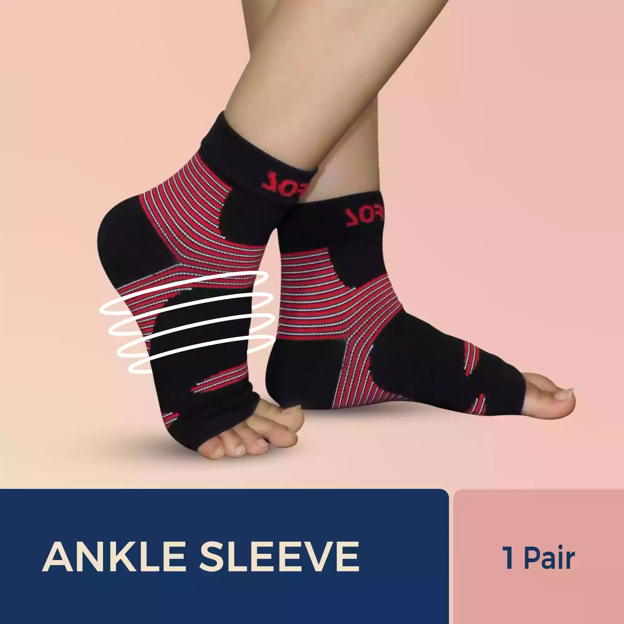 Ankle Compression Sleeve and Compression Wrap