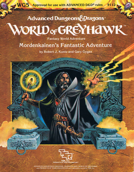 Cover of WG5 Mordenkainen's Fantastic Adventure