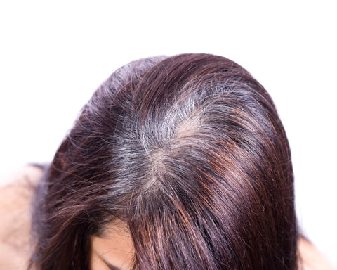 coloration vegetale sur cheveux gris