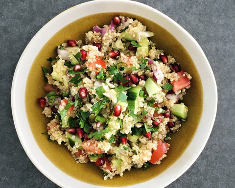 recette salade quinoa grenade feta