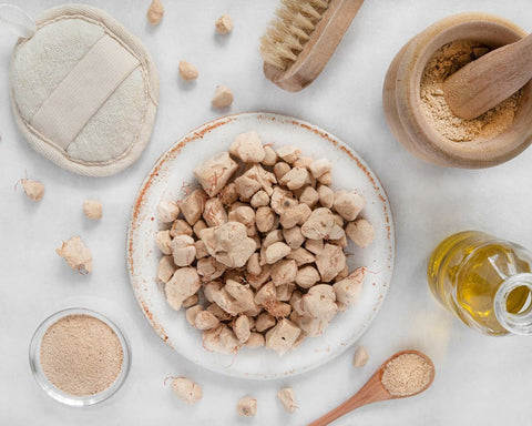 soin cheveux avec poudre de baobab