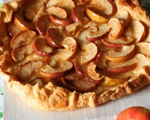 tarte aux pommes vegetalienne