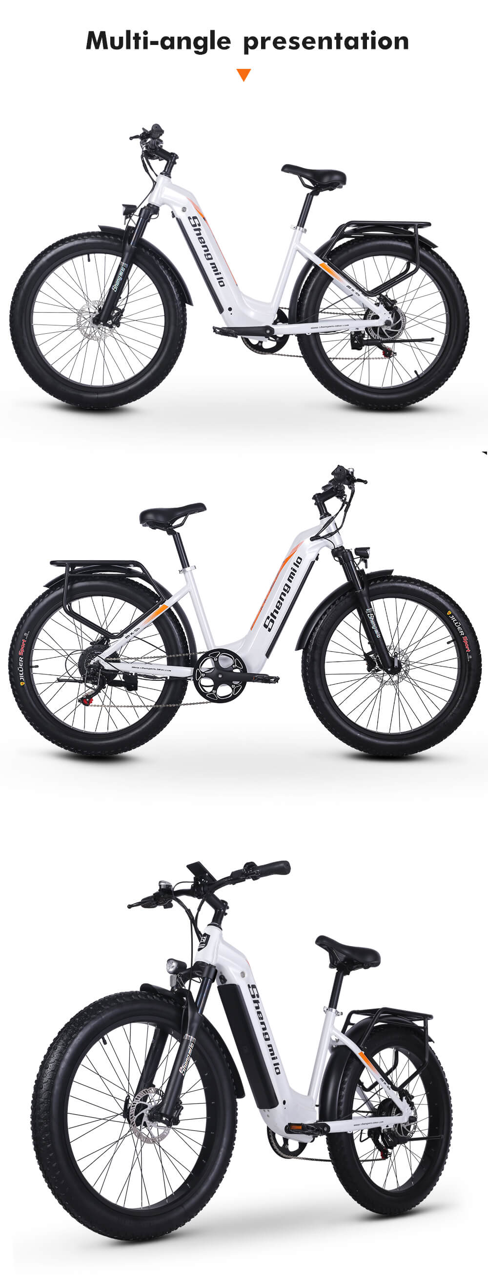 shengmilo MX06 electric bicycle left view