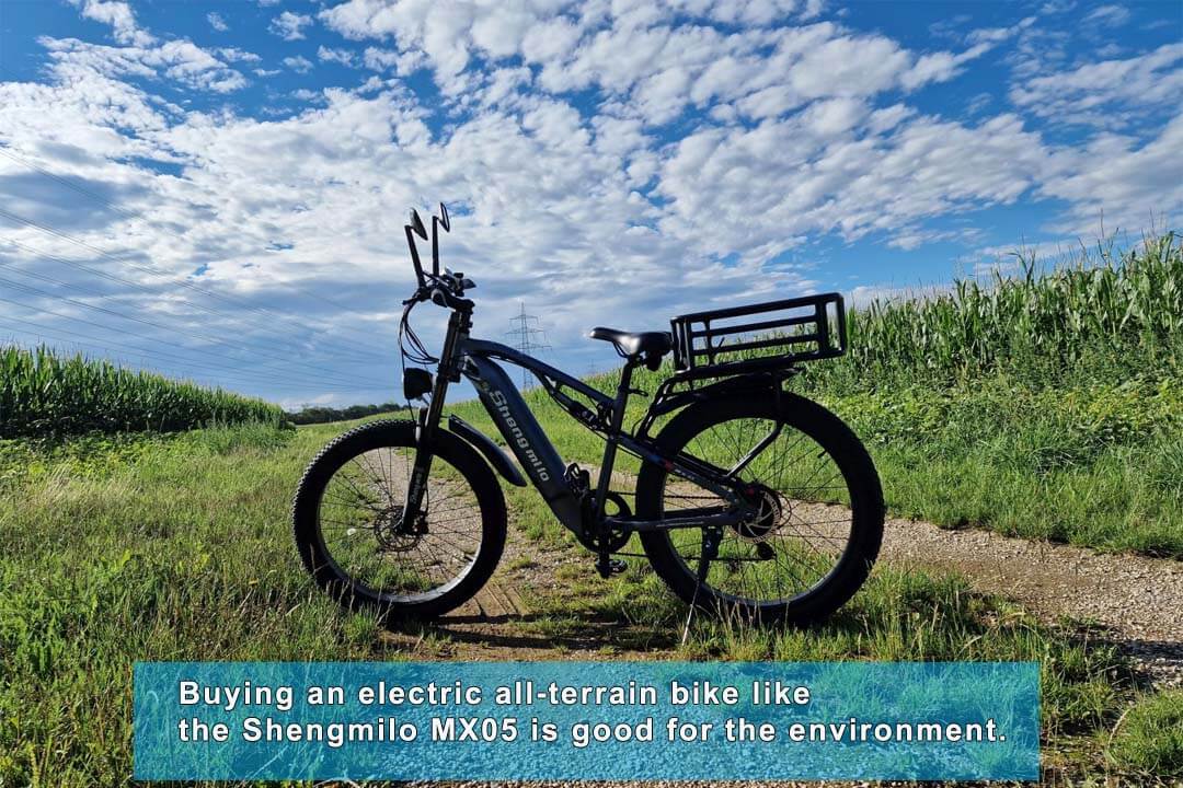 nákup terénneho elektrického bicykla shengmilo mx05