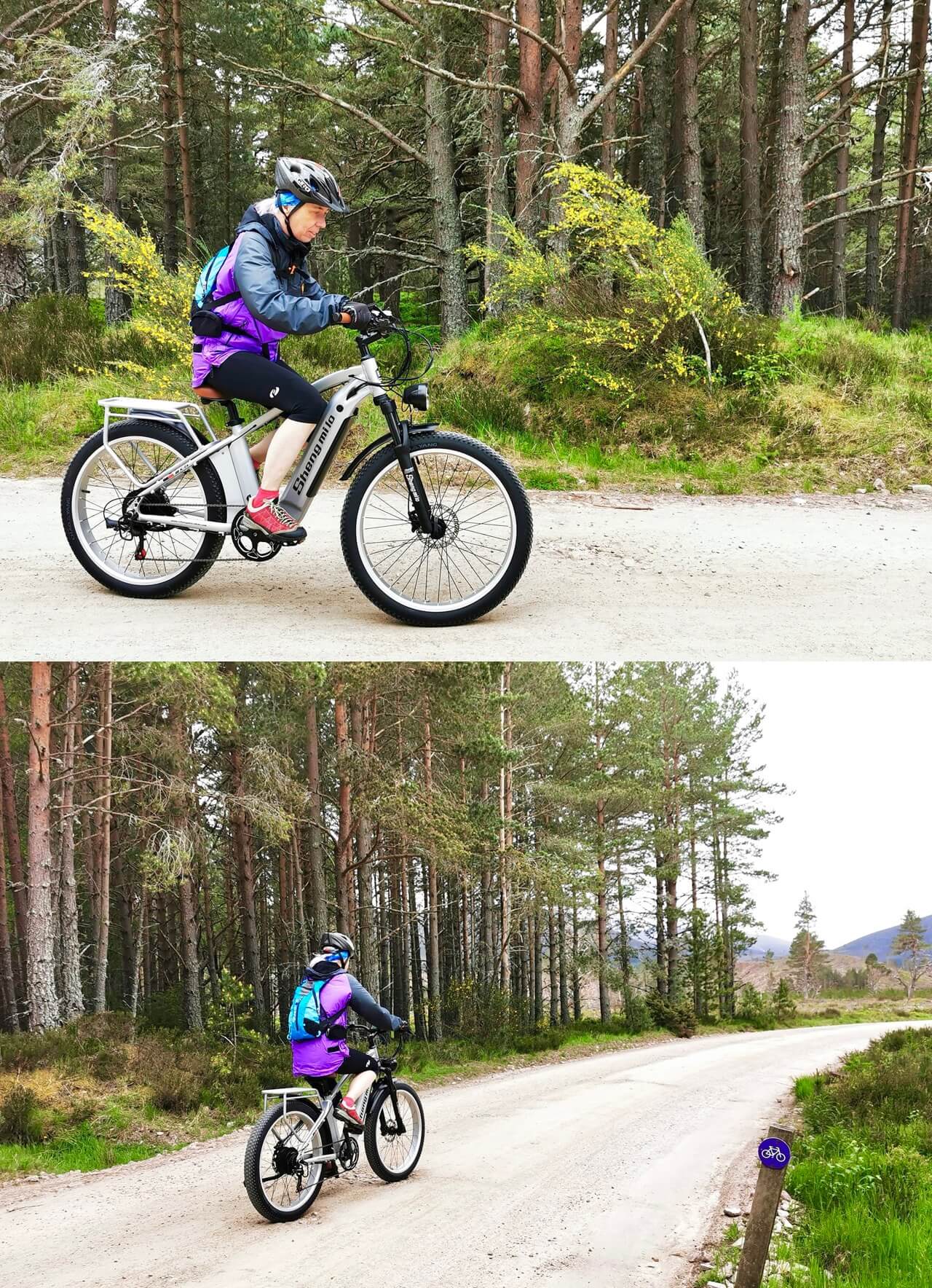 E-Bikes sinn déi effizient Transporter