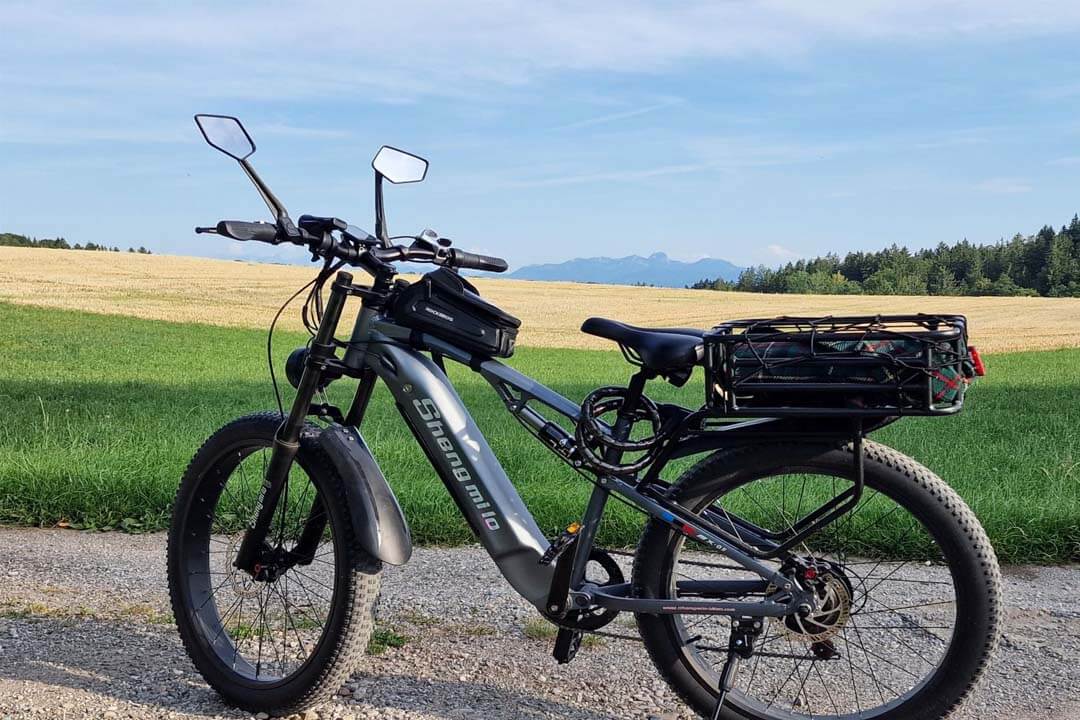 electric bicycle with high power motor