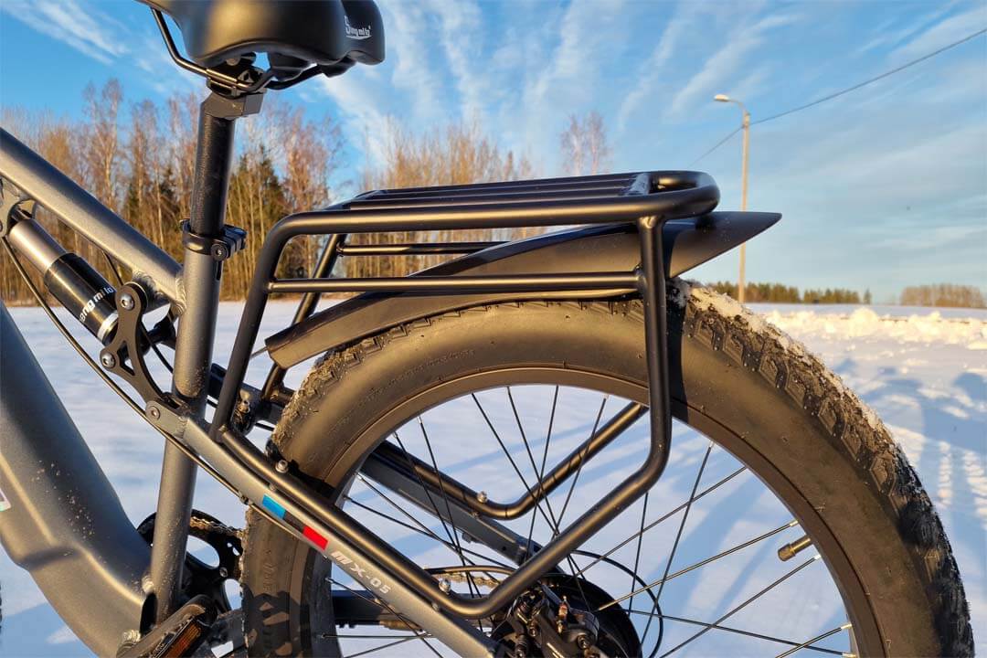 Support de rangement arrière pour vélo électrique