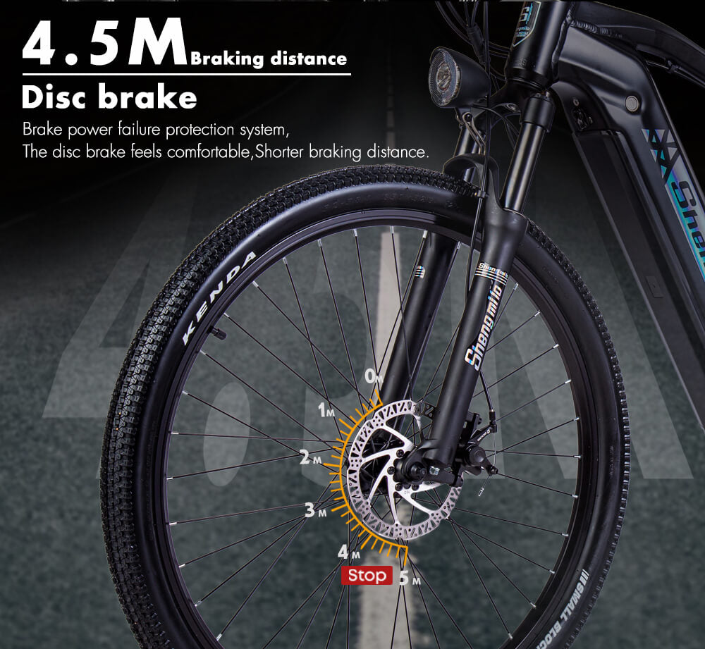 Shengmilo S26 stable braking performance | shengmilo official store