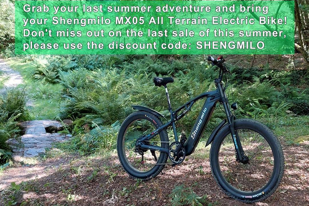 shengmilo mx05 discount code is SHENGMILO