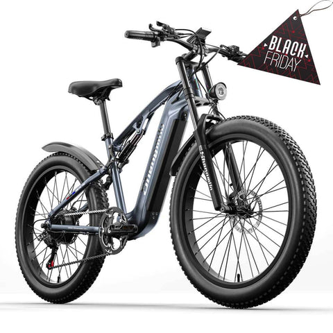 shengmilo mx05 full suspension electric mountain bike 