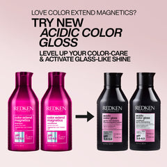 Image showing Redken Color Extened Magnetics being taken over by Redken Acidic Color Gloss