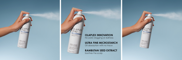 Olaplex No.4D Clean Volume Detox Dry Shampoo for cleaning hair in between washes