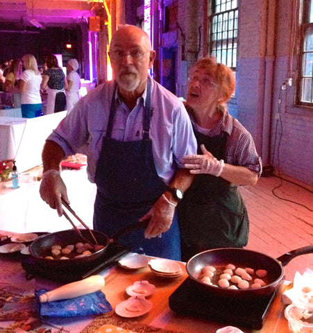 Harvest on the Harbor scallop event