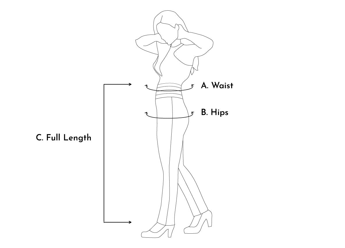 Size chart for MVSE