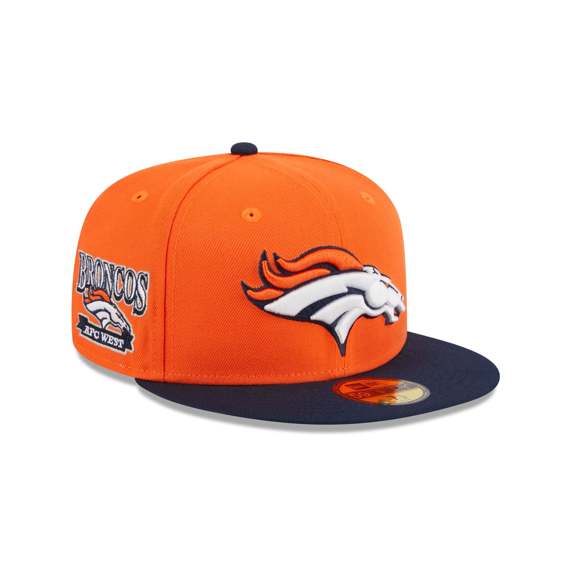 Denver Broncos Throwback Hidden 59FIFTY Fitted Hat