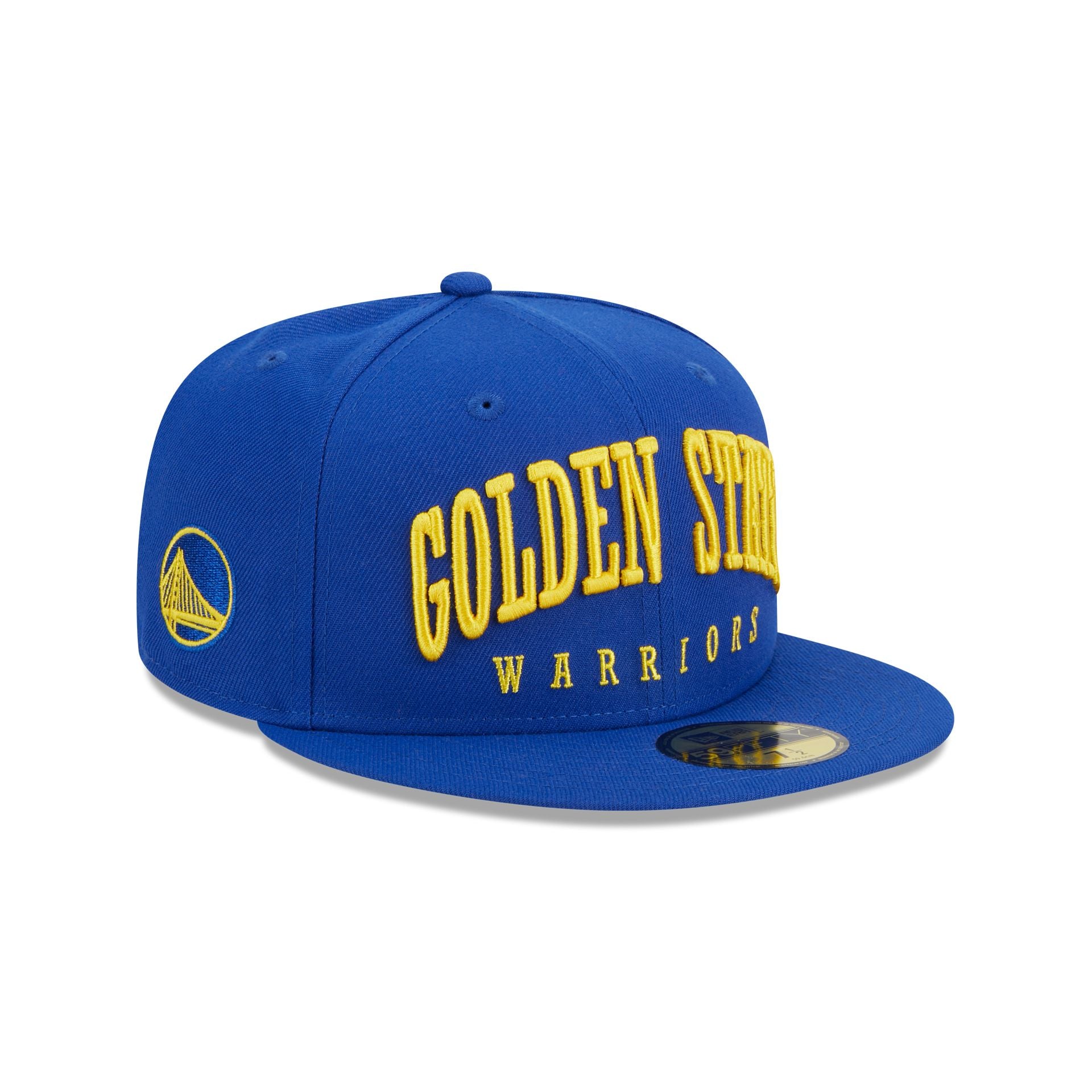 Golden State Warriors Sport Night Wordmark 59FIFTY Fitted Hat