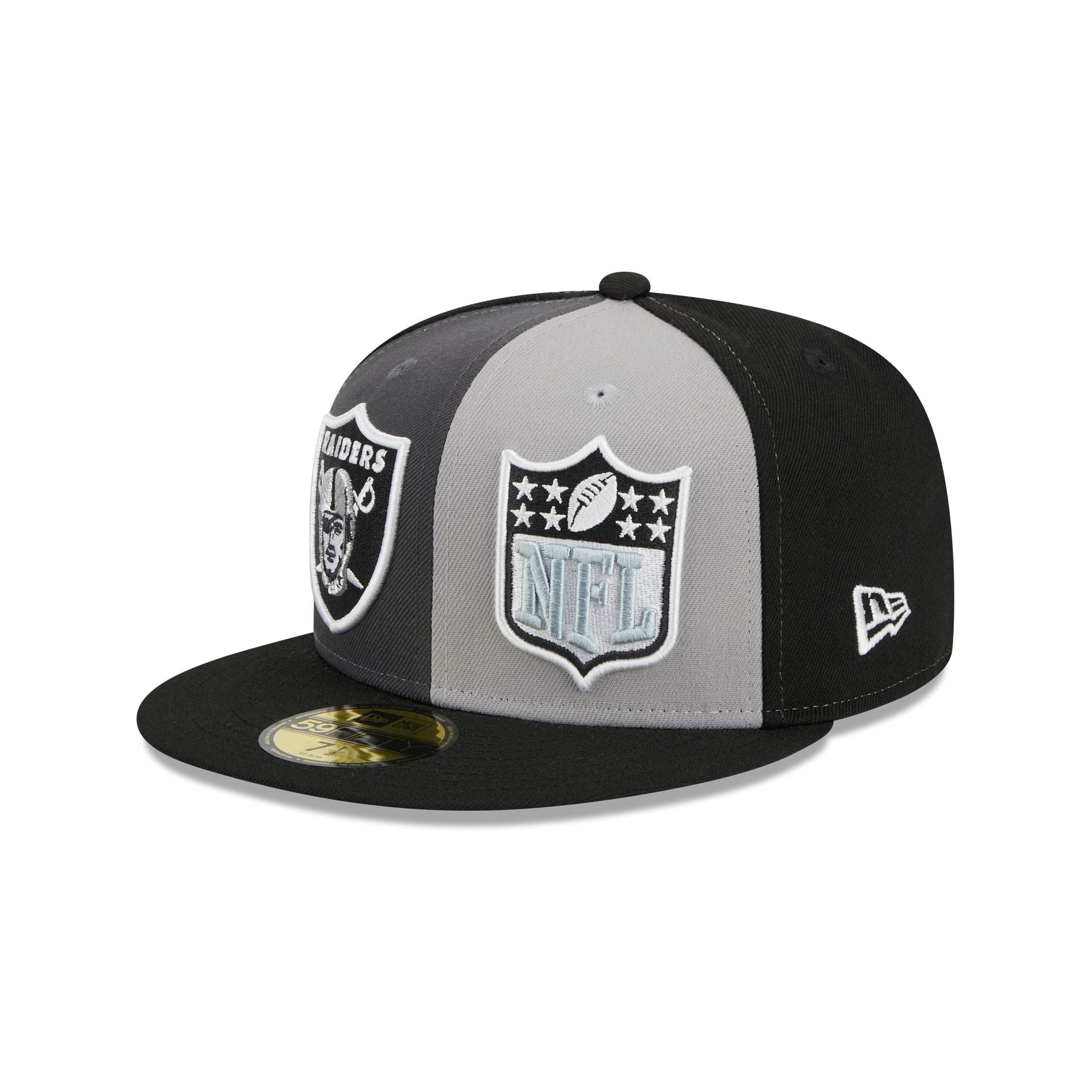 NEW ERA 59FIFTY NFL LAS VEGAS RAIDERS DARK GREEN / GREY UV FITTED CAP