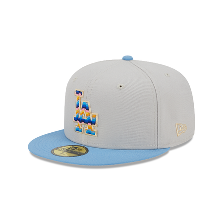 Gorra ajustada de campo auténtica 59FIFTY de Los Angeles Dodgers, New Era