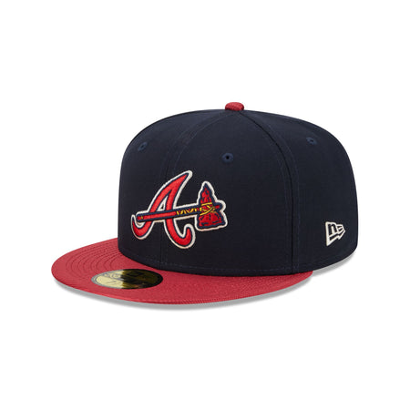 Men's Atlanta Braves New Era Navy/Red 3x World Series Champions 59FIFTY -  Fitted Hat
