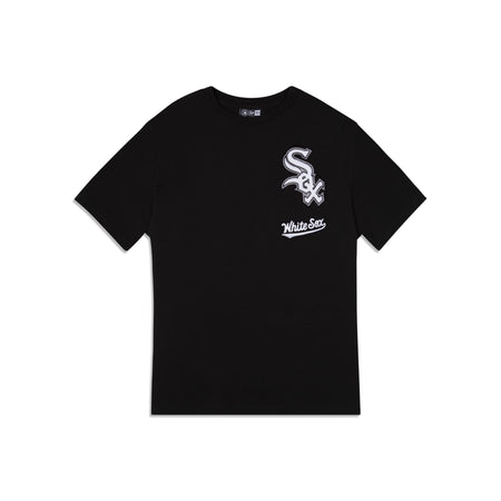 Atlanta Braves Cord Black T-Shirt in 2023  White sox logo, Chicago white  sox, Atlanta braves