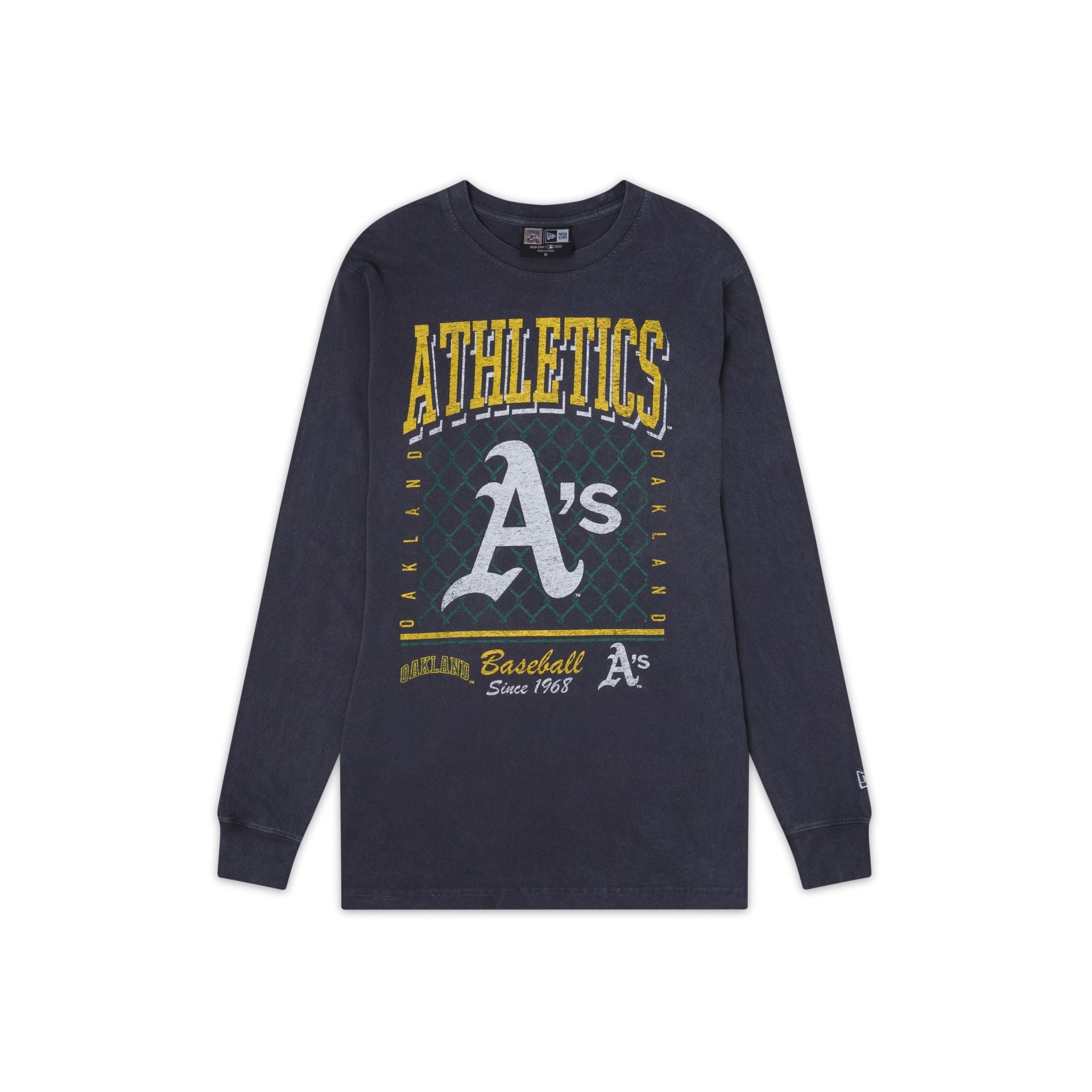 Oakland Athletics Old School Sport Long Sleeve T-Shirt