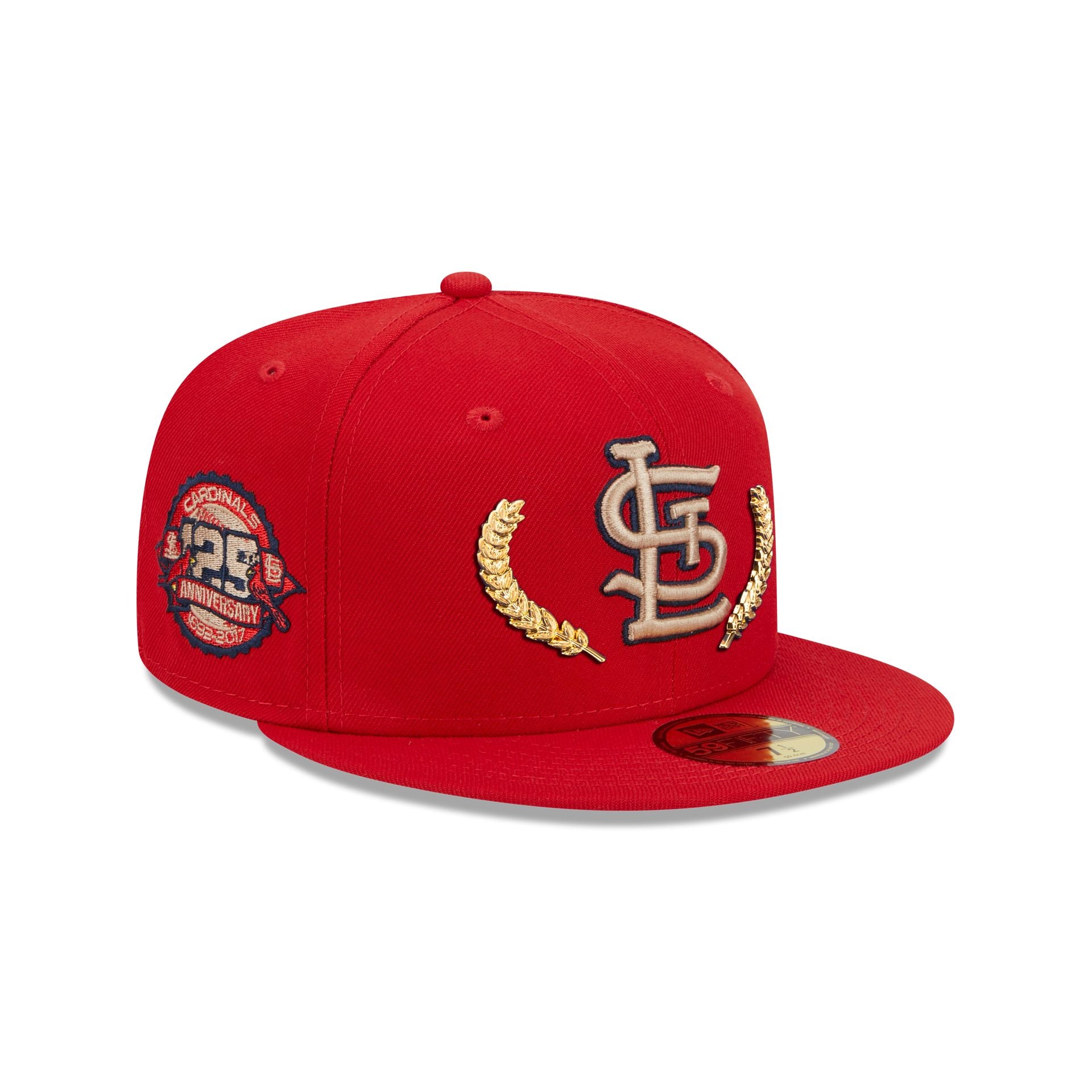 St. Louis Cardinals Gold Leaf 59FIFTY Fitted Hat