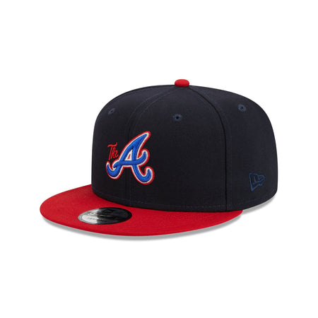 Atlanta Braves Team Color Basic 9FIFTY Snapback Hat – New Era Cap