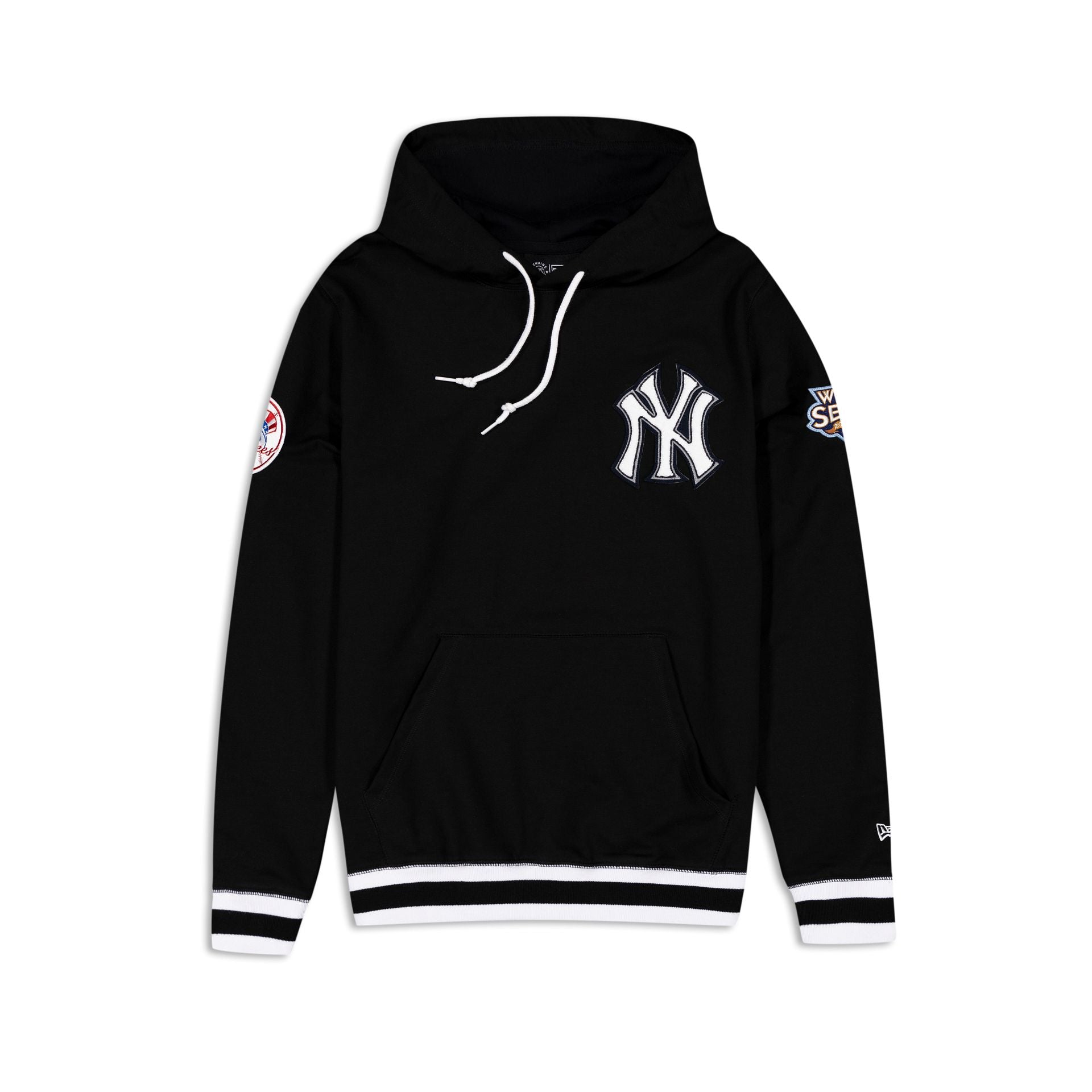New York Yankees Logo Select Color Flip Black Hoodie
