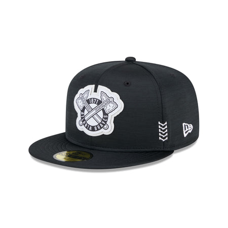 Lids Atlanta Braves New Era 40th Anniversary Primary Eye 59FIFTY Fitted Hat  - White/Black