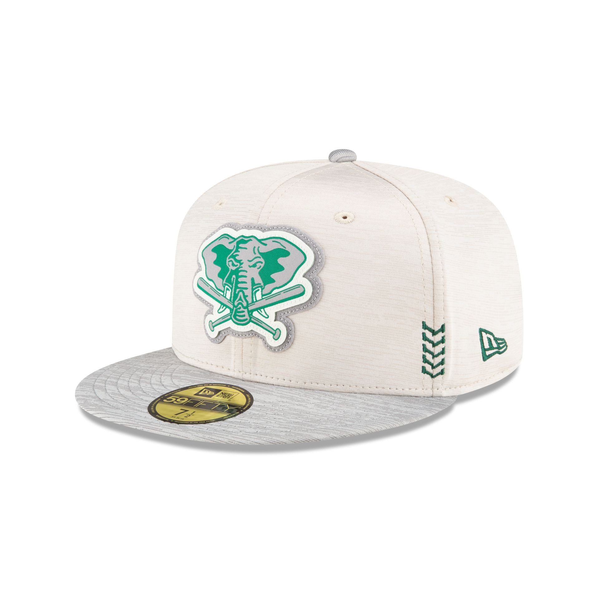 Oakland Athletics 2024 Clubhouse Stone 59FIFTY Fitted Hat