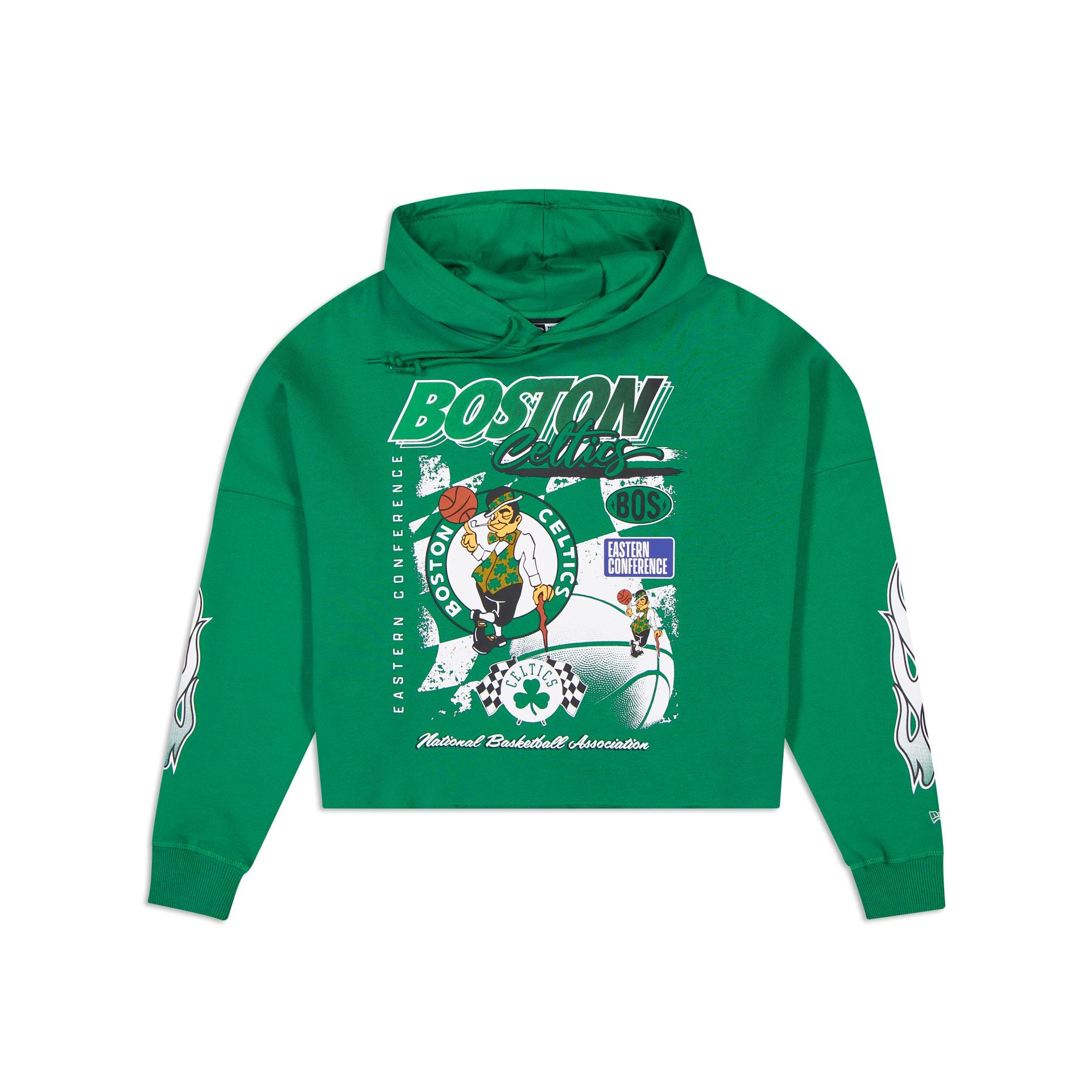 Boston Celtics 2024 Rally Drive Women's Hoodie