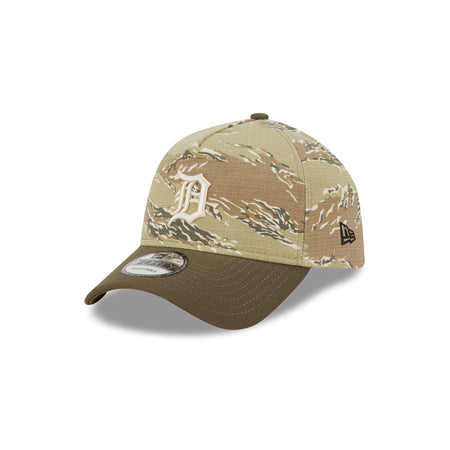 Atlanta Braves Tiger Camo 9FORTY A-Frame Snapback Hat – New Era Cap