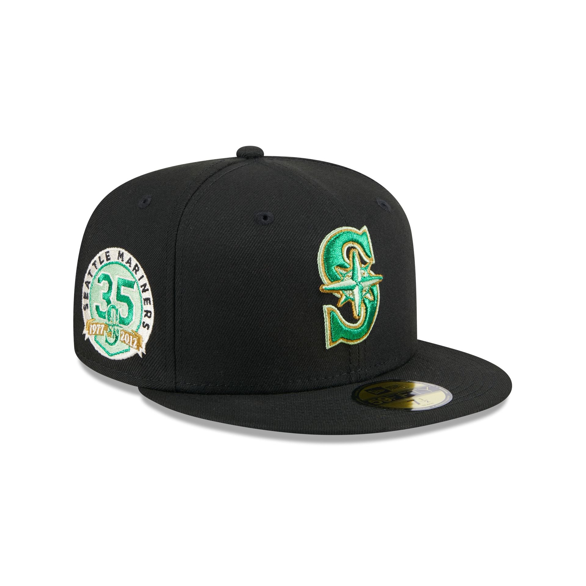 Seattle Mariners Green 2021 St. Patrick’s Day 59FIFTY Fitted Hats