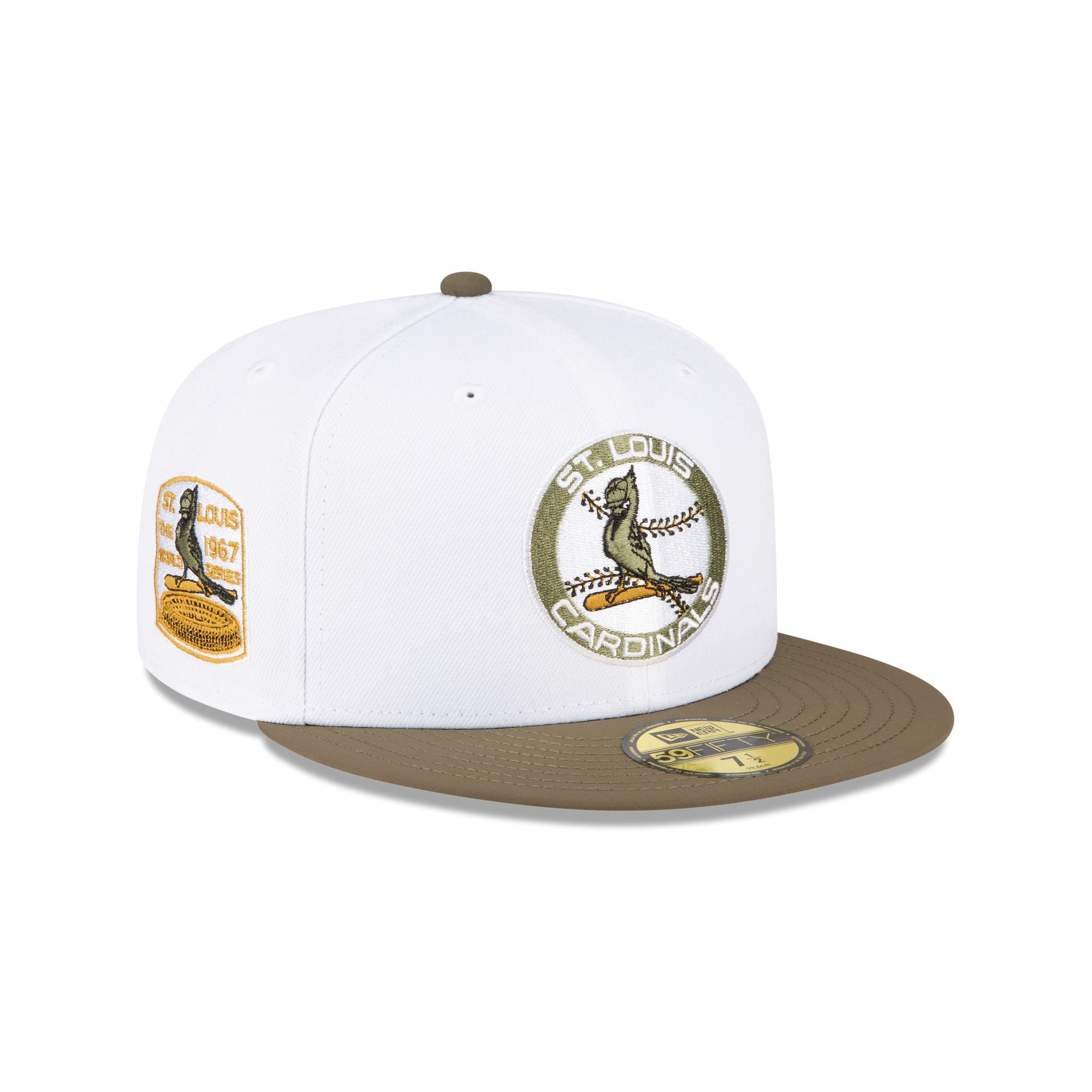 New Era 59Fifty St. Louis Browns Cooperstown Patch White Low Profile Cap -  NE60240385