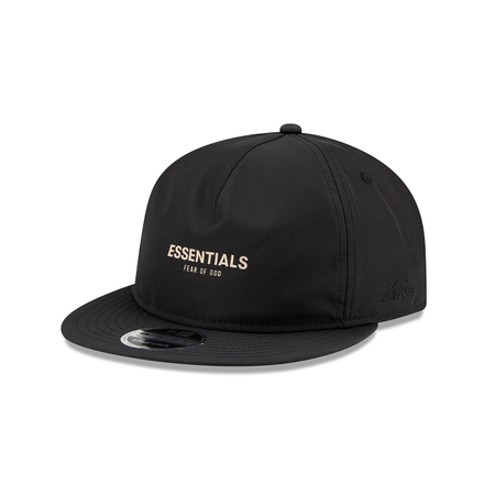 Fear of God Essentials New Era Fitted Cap Black Men's - SS19 - US