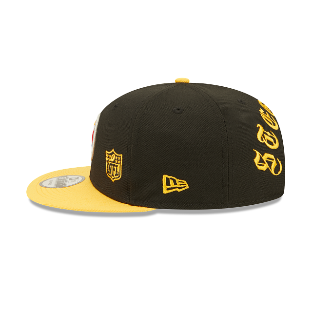 PITTSBURGH STEELERS BACKLETTER ARCH 9FIFTY SNAPBACK