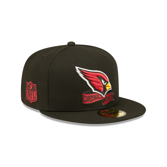 Arizona Cardinals 2022 Sideline Black 59FIFTY Fitted